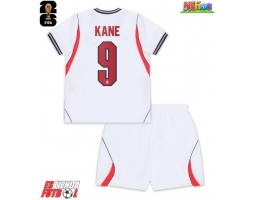 Inglaterra Harry Kane #9 Primera Equipación Niños Mundial 2026 Manga Corta (+ Pantalones cortos)